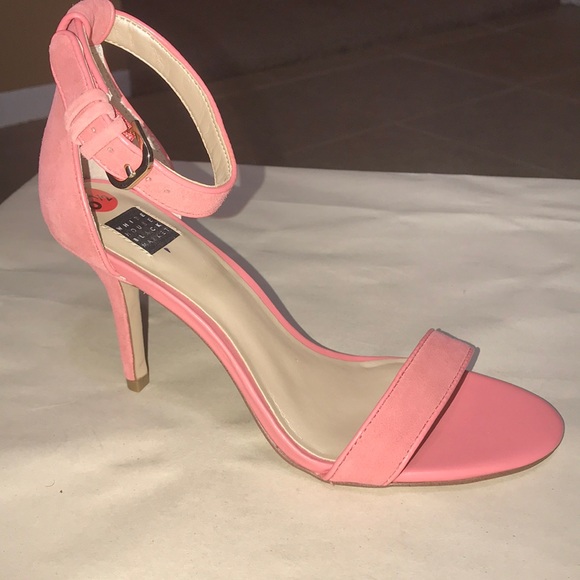 White House Black Market Shoes - Two-Piece Suede Heels